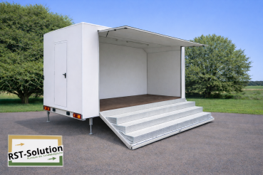 Messeanhänger, Promotionanhänger, mobiler Showroom